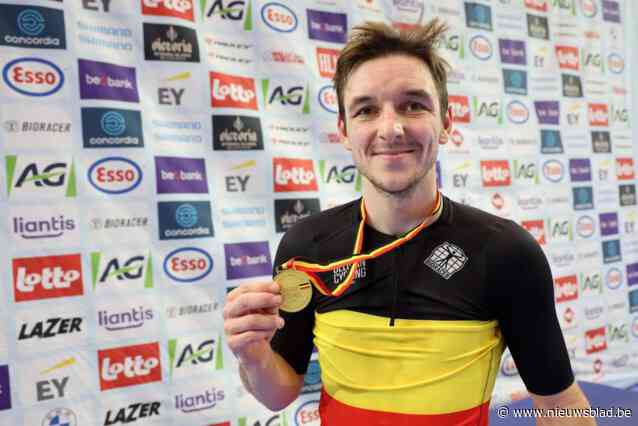 Jasper De Buyst lonkt naar EK piste in De Velodroom in Heusden-Zolder