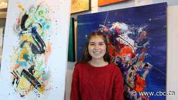 Meet the 17-year-old Quebec painter taking her work international