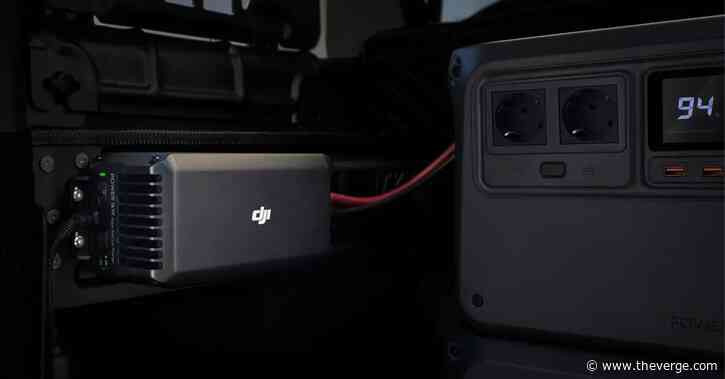 DJI now makes a very powerful car charger for its big ass batteries