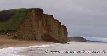 Huge landslip sees tonnes of rocks fall at West Bay