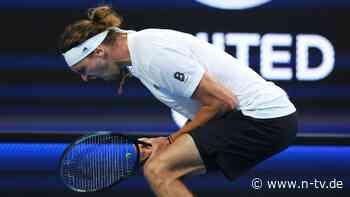 Erster Satz geht noch verloren: Zverev trotzt kurioser Pause und ebnet deutschen Erfolgsweg