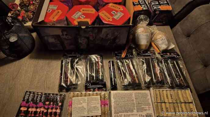 Politie neemt 40 kilo illegaal vuurwerk in beslag