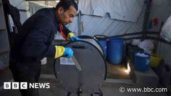 Hand washing machines 'making difference' in Gaza