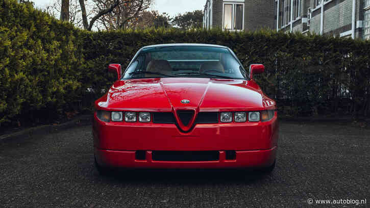 Deze origineel Nederlandse Alfa SZ heeft 257 km (!) op de teller