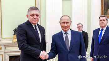 Neujahrsgrüße an die Lieblinge: Putin wünscht Fico, Orban und Schröder ein frohes Neues