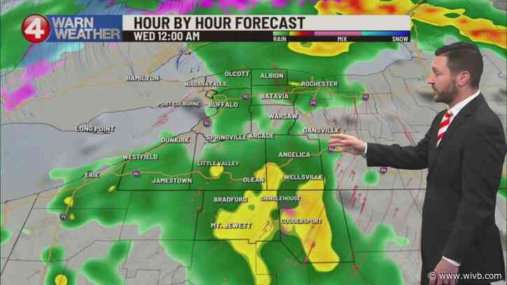 Wind and rain fade; More Showers NYE