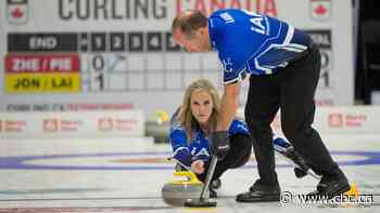 Jennifer Jones, Brent Laing win opener at Canadian mixed doubles curling trials