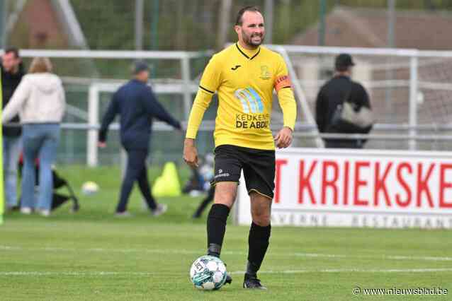 Leeuwkens Teralfene neemt afscheid van aanvoerder Tom Redant
