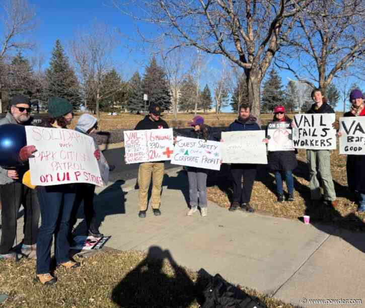 Colorado Ski Patrollers Are Picketing Outside of Vail Resorts HQ