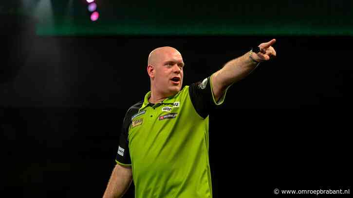 Michael van Gerwen bij beste acht van de wereld na derde winst op WK