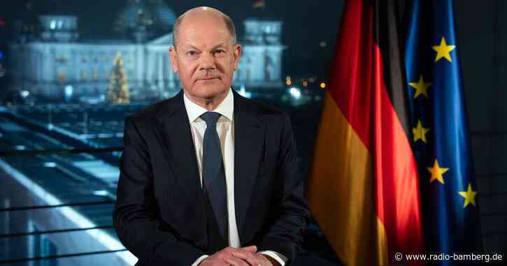 Scholz wirbt trotz Krisen für Zuversicht 2025