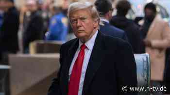 Millionenstrafe bleibt: Trump scheitert mit Berufung gegen Missbrauchsurteil