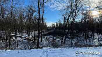 Protesters camped outside Lemay Forest ordered to stay off property