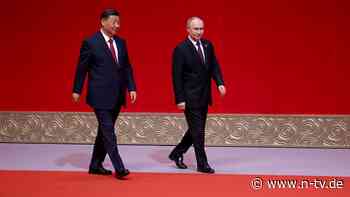 Botschaft an "besten Freund": Xi stellt Putin Beitrag zum "Weltfrieden" in Aussicht