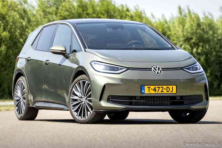 Ook voor elektrische Volkswagens betaal je in 2025 geen bpm