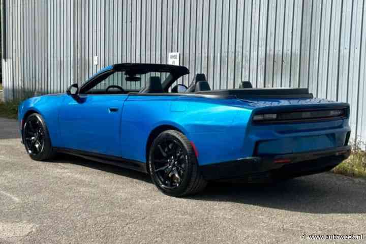 Dodge Charger als volledig elektrische cabriolet