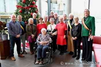 Maria, de oudste inwoner van Knokke-Heist, blaast 104 kaarsjes uit