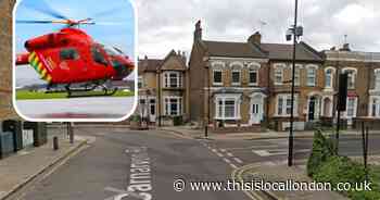 Air ambulance scrambled to scene of Stratford stabbing as teen in hospital