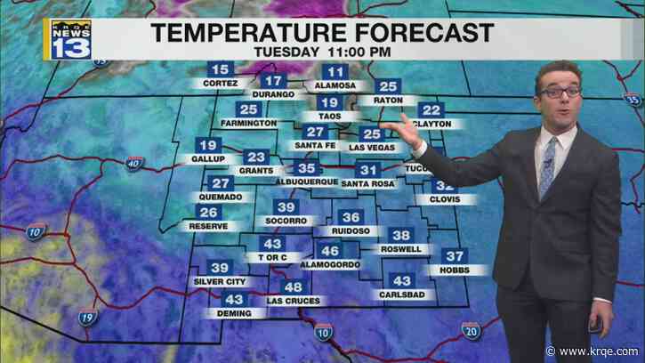 Calmer, cooler, & still dry for New Year's