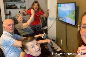 Bewoners WZC Ter Leen fietsen (virtueel) naar top Mont Ventoux