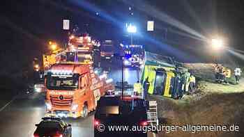 Sattelzug-Unfall auf B16 bei Dillingen: „Glück, dass nicht mehr passiert ist“
