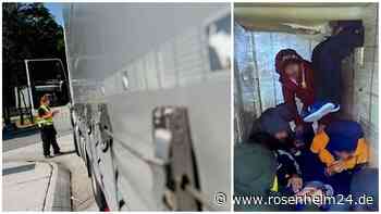 Zwischen Rohrdorf und Rosenheim: Schleuser (43) setzt Mutter mit Kleinkindern direkt auf der A8 aus