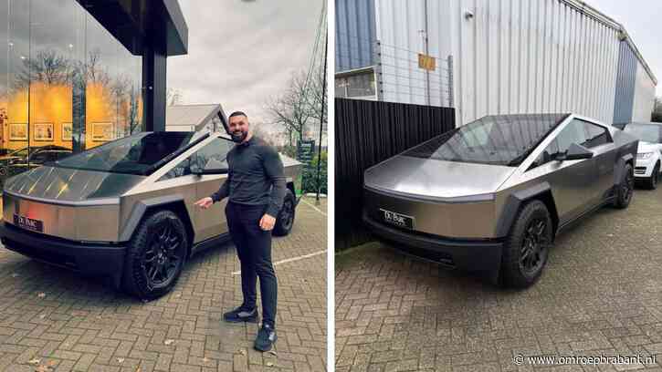 Rapper Kosso pronkt met Cybertruck, maar heeft de dealer nooit betaald