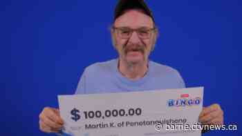 Penetanguishene man feels like a 'king' after winning lottery