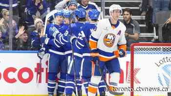 Kampf, Lorentz and Tavares score for Maple Leafs in 3-1 win over Islanders
