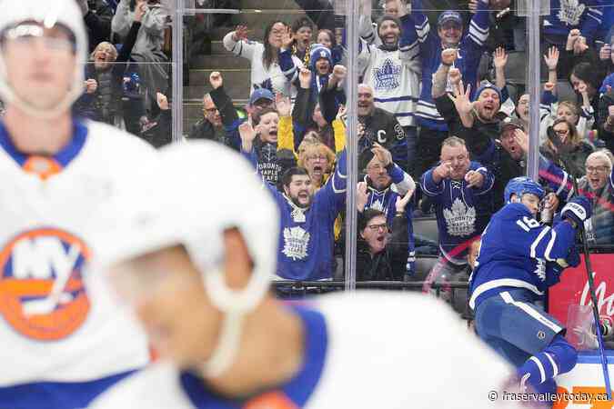 Lorentz Leap: Fourth-liner scores winner in Maple Leafs’ 3-1 victory over Islanders