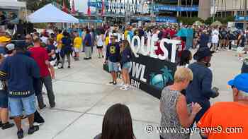 Michigan and Alabama fans flock to Tampa for ReliaQuest Bowl