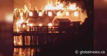 Homes, pub, museum, historic boardwalk among ruins of Telegraph Cove fire