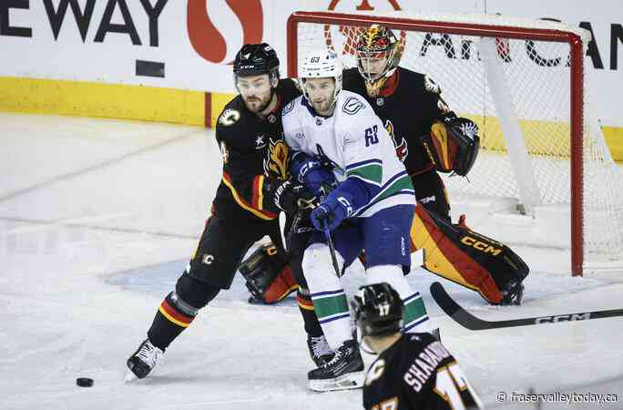 Flames bring the heat in beating struggling Canucks 3-1