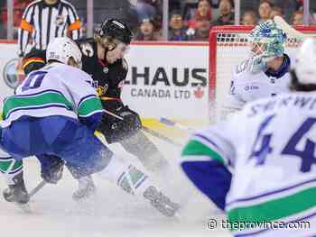 Flames 3, Canucks 1: Chippy affair was far from a dud, but year still ends with thud