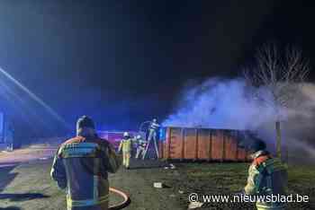 Meerdere brandjes op straat tijdens nacht van oud naar nieuw in Limburg