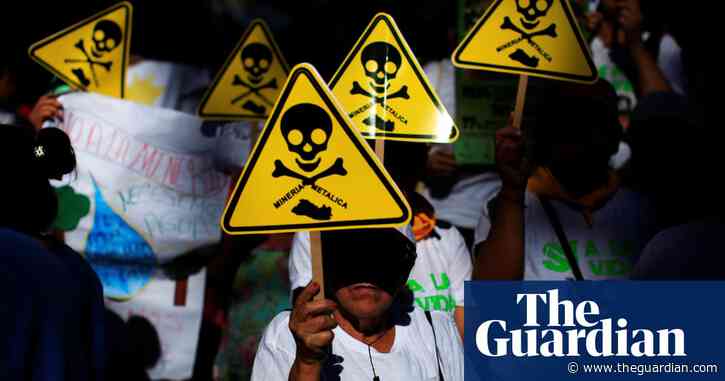 ‘Live sick or flee’: pollution fears for El Salvador’s rivers as mining ban lifted