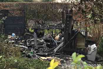 Feestvierder alarmeert bewoners wiens tuinhuis in volle vuur staat in Veldwezelt