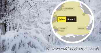 'Heavy snow' could blanket Hertfordshire as Met Office issues weather warning