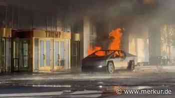 „Haben wir noch nie gesehen“: Tesla-Cybertruck explodiert vor Trump-Hotel – sieben Verletzte, ein Toter