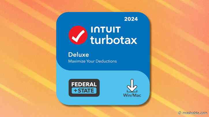 Get a leg up on tax time with 30% off TurboTax Deluxe 2024 at Amazon