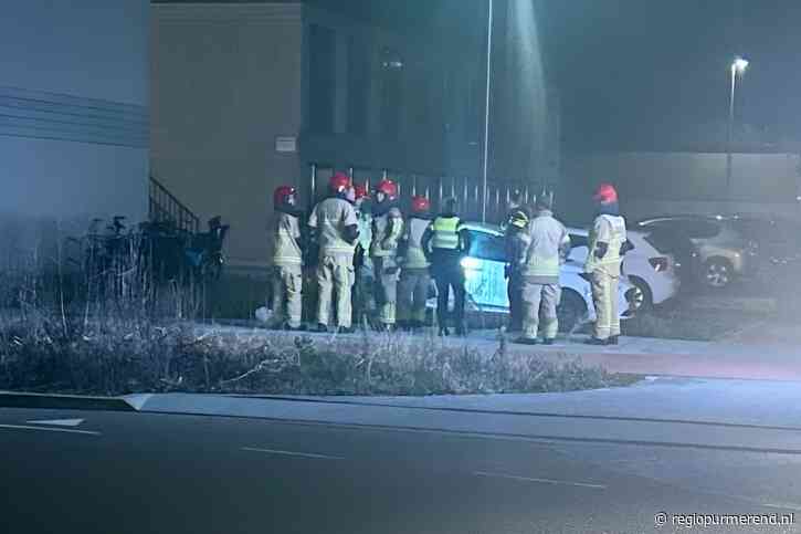 Mogelijke voorbereidende aanslag op auto aan de Kraggeveenstraat tijdens oud en nieuw