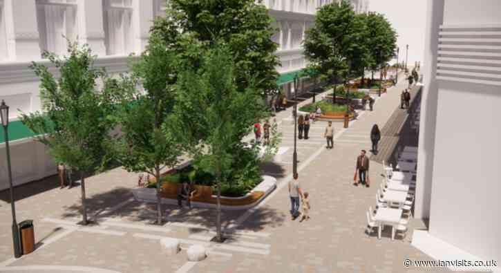 Proposal to revamp street outside Harrods for Spring 2025
