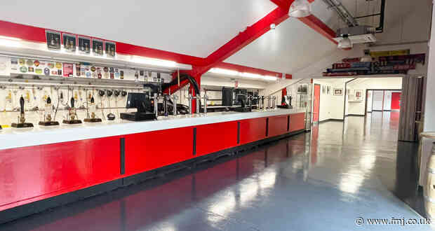 Durable floor coating transforms FC United’s SMRE Bar
