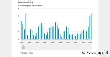 Cao-loonstijging 2024 hoogste in meer dan veertig jaar