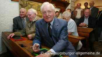 Früherer Bauminister Oscar Schneider mit 97 Jahren gestorben