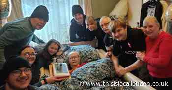 Doodlebug survivor Ena celebrates her 100th birthday surrounded by family