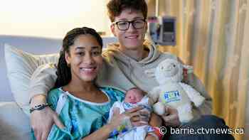 First babies of 2025 land in Barrie and Newmarket