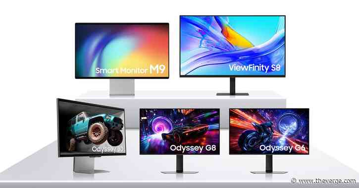 Samsung bets big on OLED and gaming with its 2025 monitor lineup