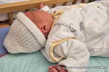 Jano und Liara sind die Neujahrsbabys im Mindener Klinikum