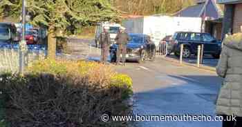 Concern over crashed car found in Tesco